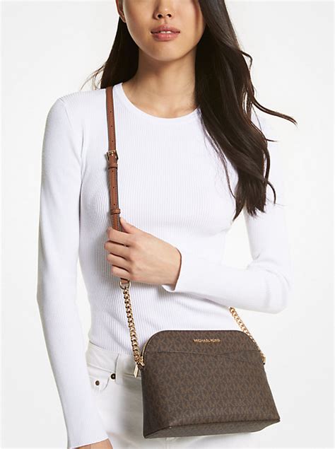 michael kors jet set medium dome|Jet Set Travel Medium Dome Crossbody Bag.